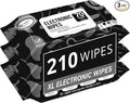 Air Jungles Electronic Wipes Screen Cleaner 70 Ct (Pack of 3), XL 8x10 Inch | No Cloth Needed, Cleaning LED Screen, TV, Computer, Tablet, Phone, Laptop, Monitor, Smart Watch, Headphone & Gaming Equipment