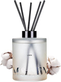 M&SENSE Reed Diffuser Set, Linen, 17 oz Natural Essential Oil | Non-Toxic Organic, Long-Lasting Fragrance, Ideal for Closet, Bedroom, Gifts for Women