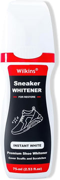 Wilkins Sneaker Whitener for Shoes - Restore Whiteness on Canvas, Leather, Foam and rubber (2.53 fl oz)