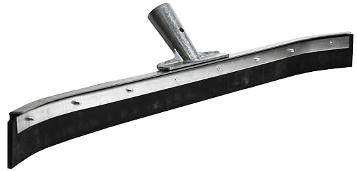 Unger AquaDozer 24" Curved Floor Squeegee, Smooth Surface | Curved hood design for efficient water removal on smooth concrete & hard floors