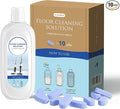 10 Bottles Compatible with Tineco Cleaning Solution Pet 500ml Per Bottle Lavender Scents Floor Cleaner Compatible with All Robot Vacuums with Mopping and Cordless Wet/Dry Vacuum (Lavender)