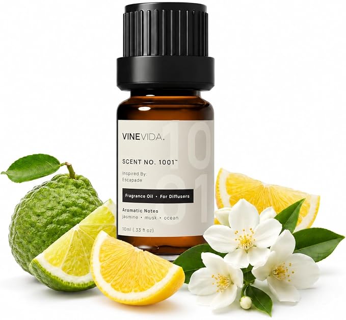 VINEVIDA [10ml] Scent NO. 1001 Fragrance Oil for Cold Air Diffusers - Inspired by Ritz Carlton