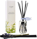 Reed Diffuser Set - Lavender De Provence Scented Diffuser with Sticks | Home Fragrance Reed Diffuser for Bedroom, Bathroom Shelf Décor, with Real Lavender Stem in the Bottle - Made in the USA