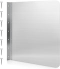 Amylove 20 x 20 Inch Stainless Steel Splash Guard Stainless Steel Wall Mount Guard with Screws Screws for Bathroom Sink Side Sink Splash Prep Sinks Protector for Commercial Kitchen Restaurant