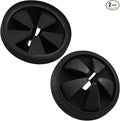 2PCS Garbage Disposal Splash Guard Collar Sink Baffle, Food Waste Disposer Parts Accessories, 3-3/8 Inch Multi-Function Drain Plugs for Garbagal Disposals by CLEESINK