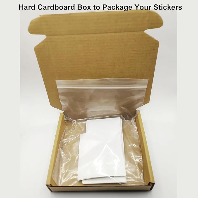 Custom Rectangle Stickers for Business Logo, Custom Rectangle Labels for Candle Jar Coffee, 30-300 pcs, Waterproof Glossy Vinyl Stickers, Upload Your Design (1.75x3.5 in)