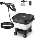 Portable Cordless Pressure Washer with Water Tank, Battery Powered Power Washer for Car Washing, RV, Camping, Patio & Outdoor Cleaning