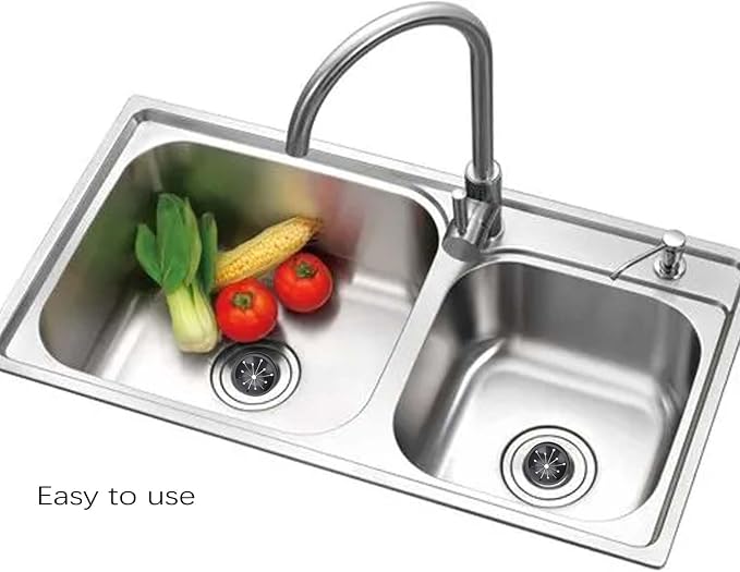 3 Inch Garbage Disposal Splash Guard Collar Sink Stopper Universal Rubber Food Waste Disposer Sink Garbage Disposal Splash Guard and Drain Plug for Whirlaway, Waste King, Sinkmaster and GE Models