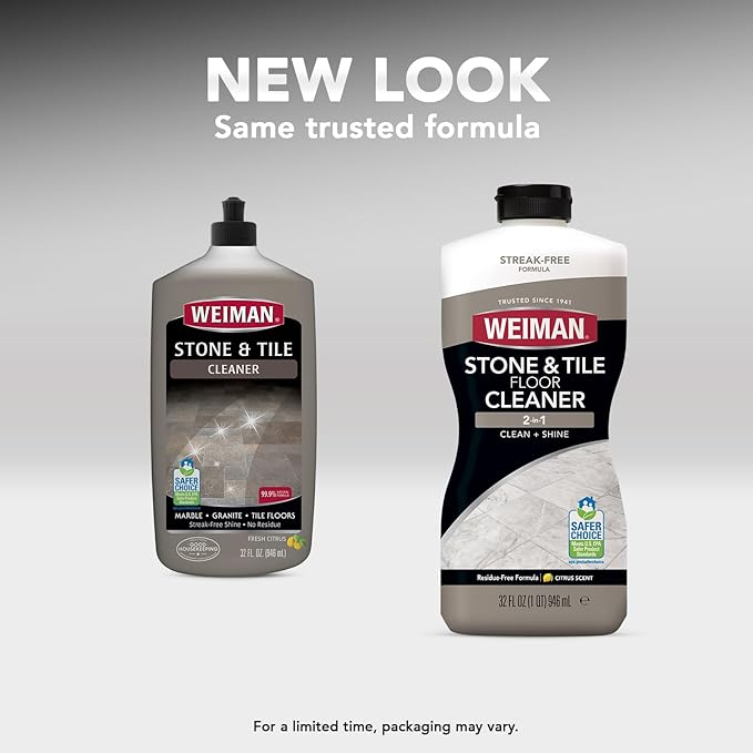 Weiman Stone Tile and Laminate Cleaner - 32 Ounce 2 Pack