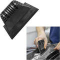 Small Squeegee, PPF Window Tint Squeegee, Rubber Non-Slip Handle Tint Squeegee, Multifunctional Wrap Scraper for Window Cleaning, Shower Glass Door, Car Windshield (Black)