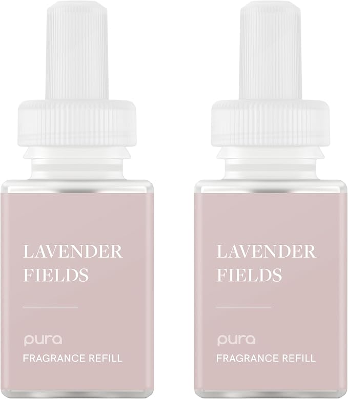 Pura Smart Home Scent Refill - Long-Lasting Premium Fragrance per Refill - Clean Diffuser Fragrance for Home, Office & Apartment - 2 Pack, Simply Lavender