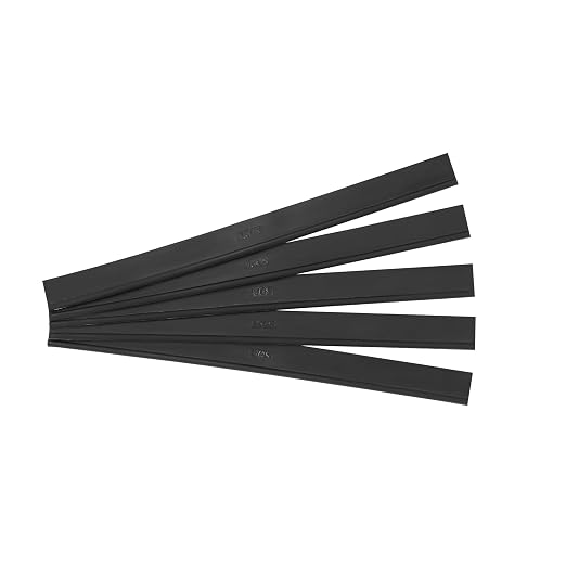 Rubbermaid Commercial Products Glass Squeegee Replacement Blade, 10 Inch