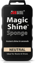 JobSite Instant Express Leather Boot & Shoe Shine Sponge - Neutral