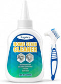 Sugelary Mold Stain Cleaner, 8 Fl oz All-Purpose Gel for Washing Machine Cleaner Front Loader Seal, Household Cleaner Gel for Bathroom Grout, Sink, Shower, Caulk, Washing Machine Cleaning Solution