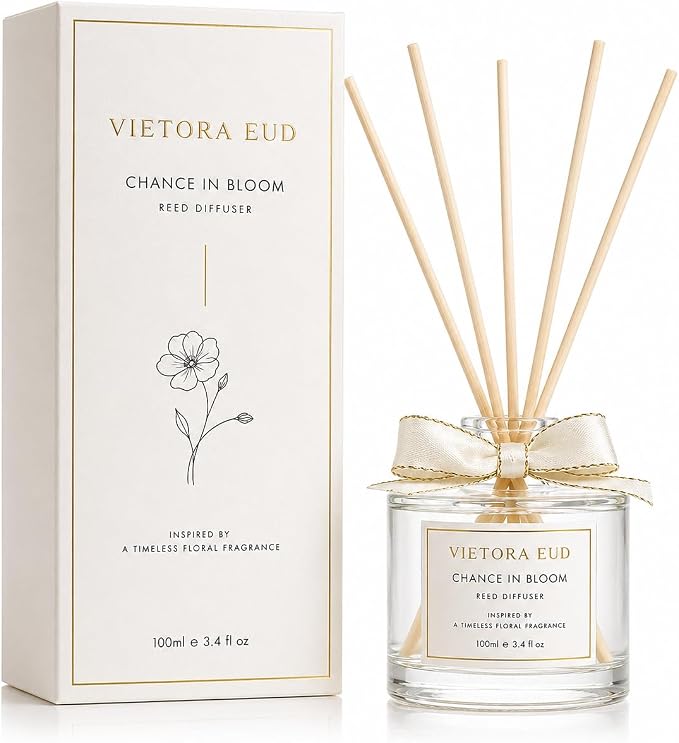 Chance Reed Diffuser-Inspired by Chance Perfume, 3.5 Fl Oz | Long-lasting Disigner-perfume Fragrance for 12 weeks, Flame-free,Non-toxic for Home & Office, A Elegant Gift