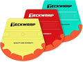 TECKWRAP Felt Squeegee for Vinyl Wrap Window Tint -Fan Shape, Soft/Med/Hard | Pro Car Wrap Tool Kit with 3 Hardness Levels Scratch-Free Tool for PPF, Decal, Inkjet Sticker Paper & Wallpaper DIY Projects