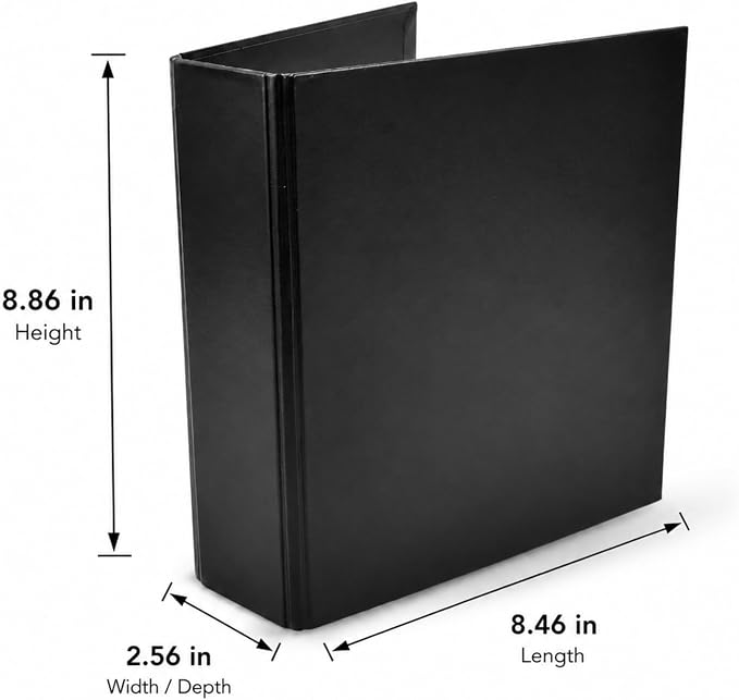 Tarifold 2-Ring DVD and CD Storage Binders, Holds 25 Sleeves, Black, 4 Pack | Each binder holds 25 DVD/CD sleeves, flexible spine, scratch-resistant finish; sleeves not included