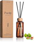 M&SENSE Reed Diffuser Set, Wild Fig Honey, 6.3 oz Natural Essential Oil | Non-Toxic Organic, Long-Lasting Fragrance, Ideal for Living Room, Dining Room, Gifts for Women