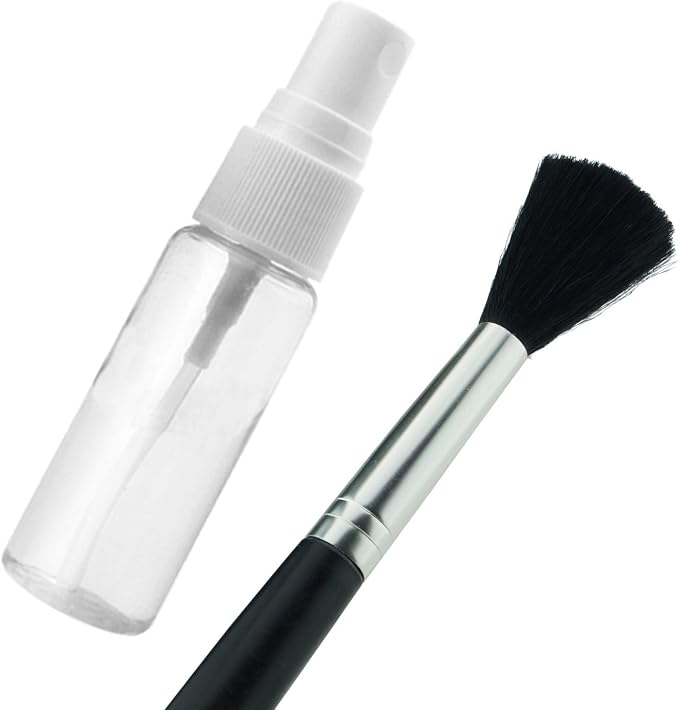CamKix Camera Lens Cleaning Kit, Air Blower, 2-in-1 Lens Cleaning Pen | Cleaning Brush, Empty Spray Bottle, Lens Cleaning Paper Tissues and 5 Microfiber Cloths; No Liquid Included.