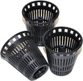 Danco, Inc. 10739 Hair Catcher Baskets, Black, 3 Count