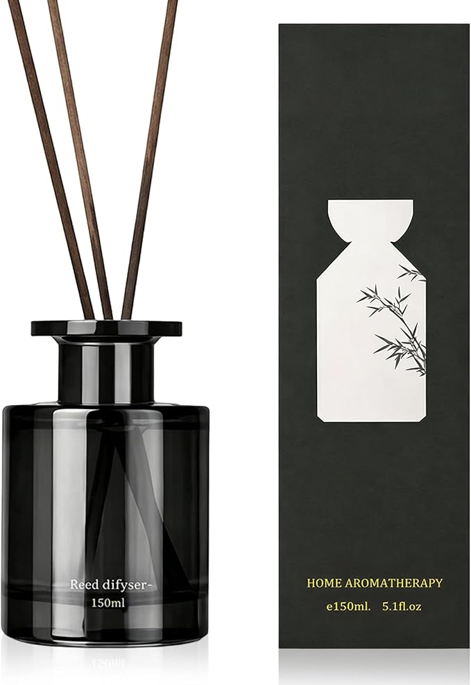 Reed Diffusers for Home 5.1 fl oz (150 ml) Diffuser for Bathroom Freesia | Reed Diffuser Sets Bathroom Decor Diffusers Non-Toxic Essential Oil Long Lasting Home Fragrance with Reed Diffuser Sticks