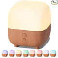 InnoGear 2 Set 150ml Essential Oil Diffusers for Home Small Mini Humidifier | Palm-sized, Type-C, Cool Mist Humidifier, Aromatherapy, Automatic Shut-Off, 8 Colors, Ultrasonic, Quiet, for Essential Oils