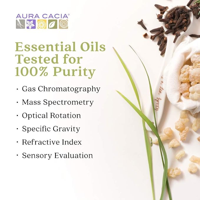 Aura Cacia Relaxing Lavender Aromatherapy Mist, 4-Ounce, Lavender Pure Essential Oils, Sweet & Floral Aroma | Lavender Pure Essential Oils, Sweet & Floral Aroma