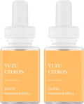Pura Smart Home Scent Refill - Long-Lasting Premium Fragrance per Refill - Clean Diffuser Fragrance for Home, Office & Apartment - 2 Pack, Yuzu Citron