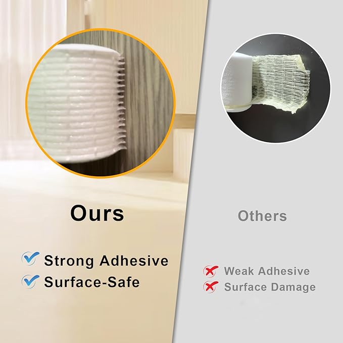 Weather Stripping Door Seal Strip, High Density Foam Sealing Strip, Door Seal for Doors Windows, Weatherproof Foam Seal Tape, Noise Reduction(1/2 in x 1/8 in x 16.5Ft)