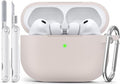 for AirPods Pro 3 Case 2025,Come with Cleaner Kit,Milk Tea | Silicone Protective Cover for Airpod Pro 3rd Generation Case with Keychain,for Women Men,One-Piece Design,Shockproof