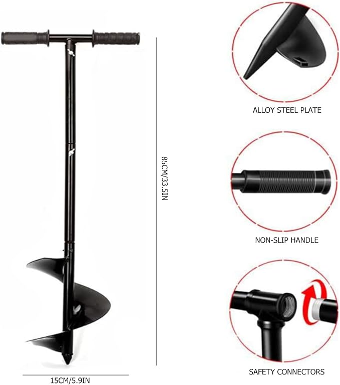 Compost Turning Tool,Compost Stirring Tool,Compost Aerator Tool Turner and Mixing Tool for Outdoor Compost Tumbler Bins Bags