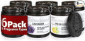 6 Pack Odor Eliminator Gel Beads, 6 kinds of fragrance Clear Air Freshener Made with Essential Oils - Eliminates Odors in Bathrooms, Cars, Boats, RVs & Pet Areas