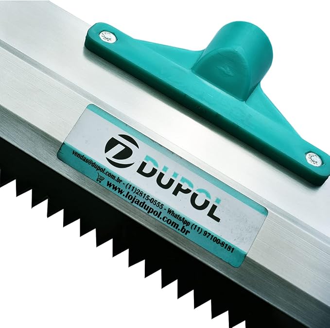 Epoxy Floor Squeegees - Notched Squeegee 16" are Used to Apply Heavy coatings Such as epoxy, Urethane, Cement Self-Leveling. The Best Serrated