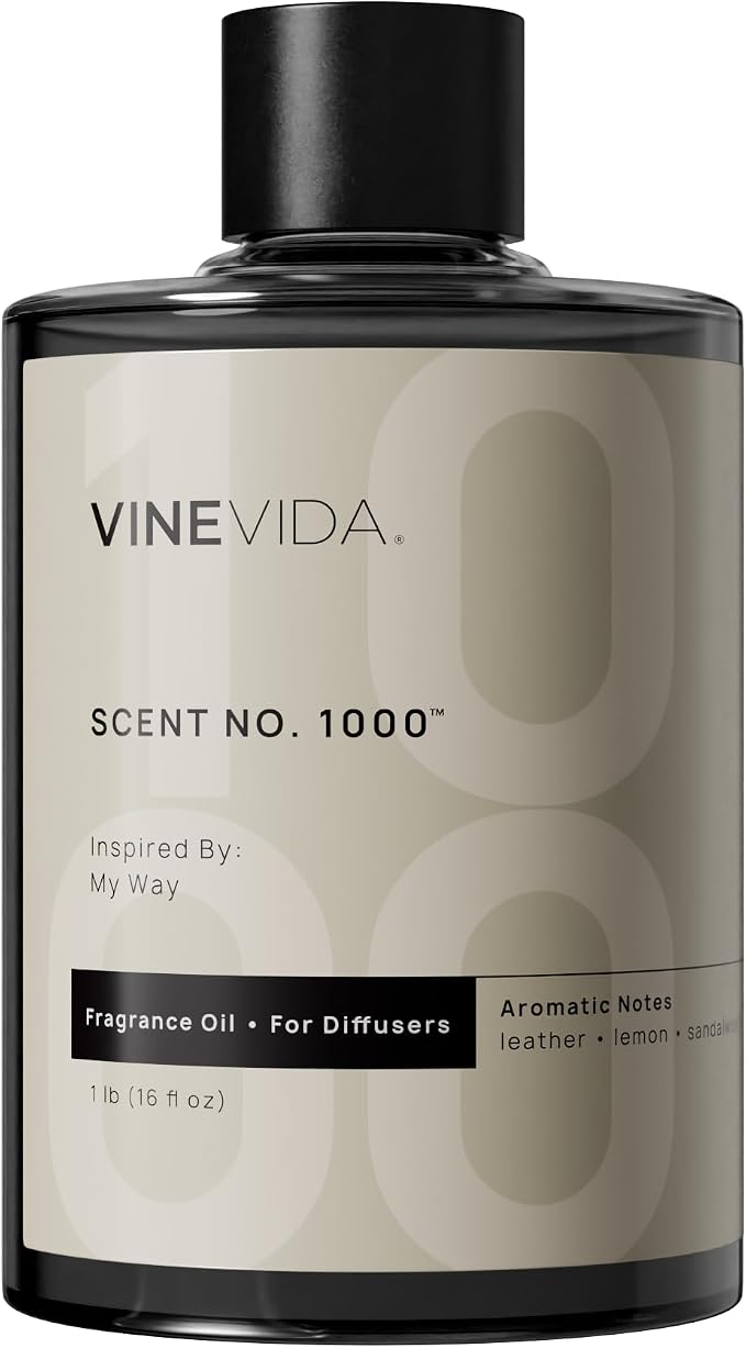 VINEVIDA (16oz) Hotel Diffuser Oil - Hotel Scents for Home - Waterless & Cold Air Essential Oil - No.1000 Inspired by My Way