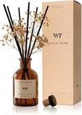 Reed Diffuser Set for Bathroom Air Fresheners, Oil Diffuser Sticks | Fresh Linen Scent 4.0 fl oz Home Fragrance with Sticks Defusers | House Bedroom Office Shelf Decor
