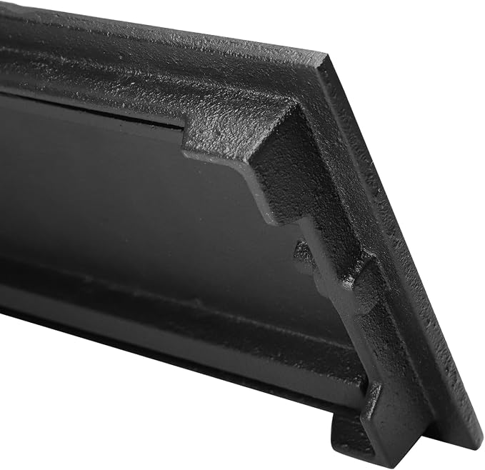 Hiorucet Cast Iron Fireplace Ash Dump Door Chimney Cleanout Door, Chimney Cleanout Cover, Ash Dump Cover, Fireplace Cleanout Cover Used to Isolate Ashes for Easy Cleanup of Debris, 4 1/2 by 8 5/8 Inch