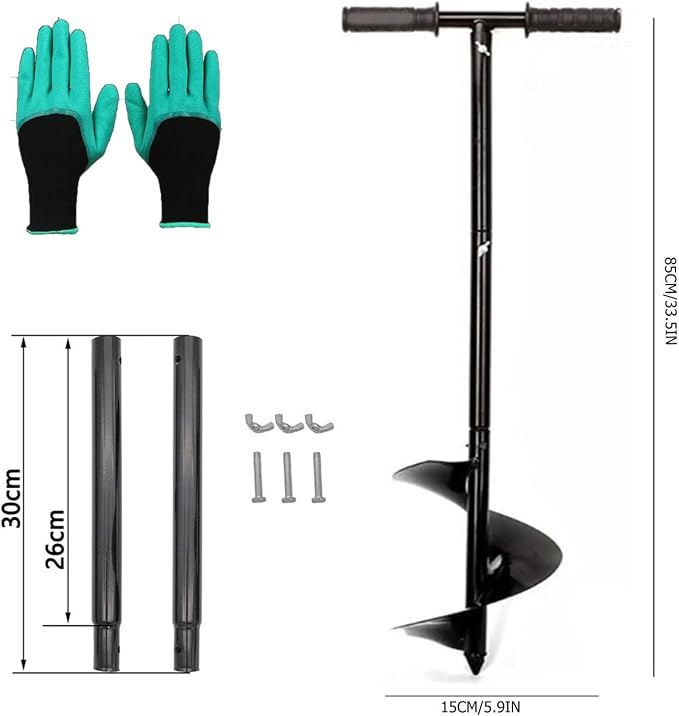 Compost Turning Tool,Compost Stirring Tool,Compost Aerator Tool Turner and Mixing Tool for Outdoor Compost Tumbler Bins Bags