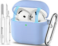 for AirPods 4 Case with Magnetic Cover, TNSNK Silicone AirPod 4 Case Cover Compatible with Apple Airpods 4th Gen 2024, Shockproof Protective Cases for Women Girly with Cleaner Kit and Keychain