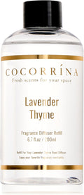 Refill- Lavender Thyme 6.7 Fl.oz Reed Diffuser Refill with 8 Sticks