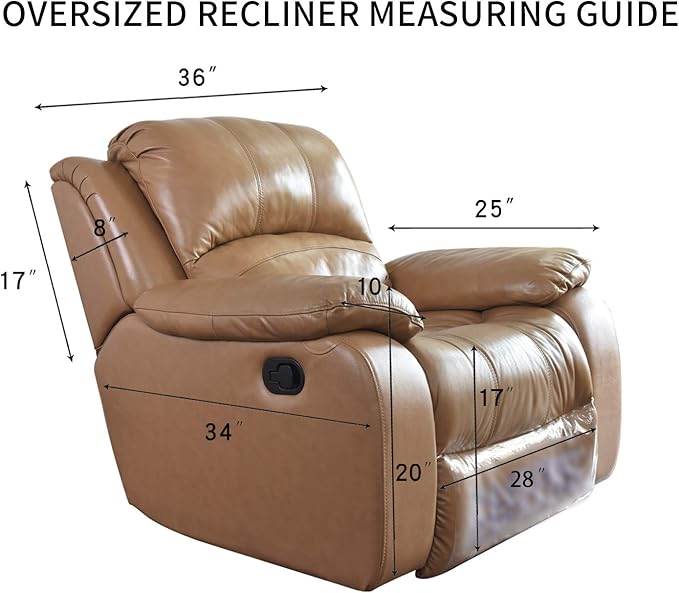 PureFit Reversible Quilted Sofa Cover, Water Resistant Slipcover Furniture Protector, Washable Couch Cover with Non Slip and Elastic Straps for Kids, Dogs (Oversized Recliner, Chocolate/Chocolate)