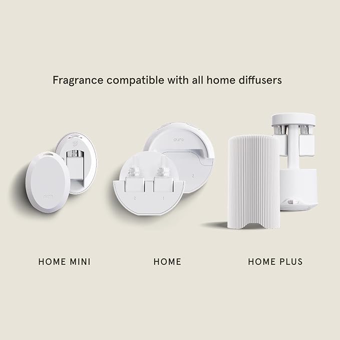 Pura Smart Home Scent Refill - Long-Lasting Premium Fragrance per Refill - Clean Diffuser Fragrance for Home, Office & Apartment - 2 Pack, Yuzu Citron