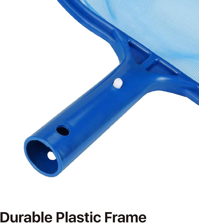 2PCS Swimming Pool Leaf Skimmer Net Swimming Pool Cleaner Supplies and Accessories Leaf Rake Mesh