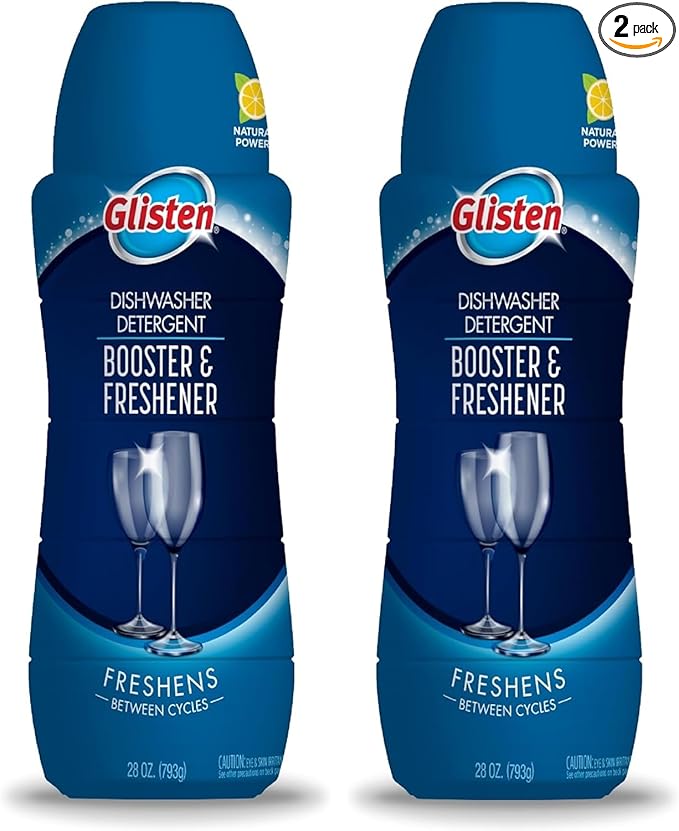 Glisten Dishwasher Detergent Booster and Freshener 2-Pack