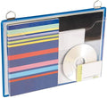Tarifold Hanging Brochure Holders, Letter Size, Landscape, 5 Pack | 5 wire-reinforced hanging pockets, fits letter size documents, landscape, integrated metal hanger