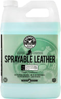 Chemical Guys SPI_103 Sprayable Leather Cleaner and Conditioner in One for Interiors, Apparel, and More (Works on Natural, Synthetic, Pleather, Faux Leather and More) Leather Scent, 128 fl oz (1 Gal) | One-step spray cleans and nourishes leather, vinyl...