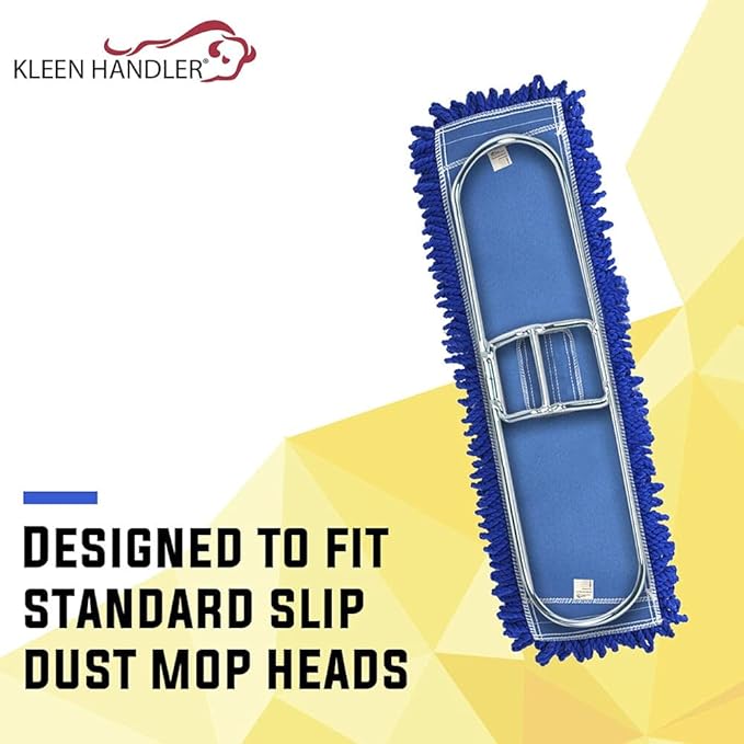 Kleen Handler 24 Inch Commercial Dust Mop Frame (3 Pack)