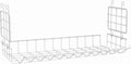 ClosetMaid Hideaway Hanging Wire Shelf for Closets, Pantries, Laundry Rooms, 6.89" H x 15.45" W x 7.78" D, White, 6-Pack