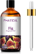PHATOIL Fig Fragrance Oil for Diffuser Aromatherapy 3.38FL.OZ | Long Lasting Scented Oils For Humidifier, Air Freshener, DIY Soap Candle, Scent Project Making, Aroma Oil for Home Freshening