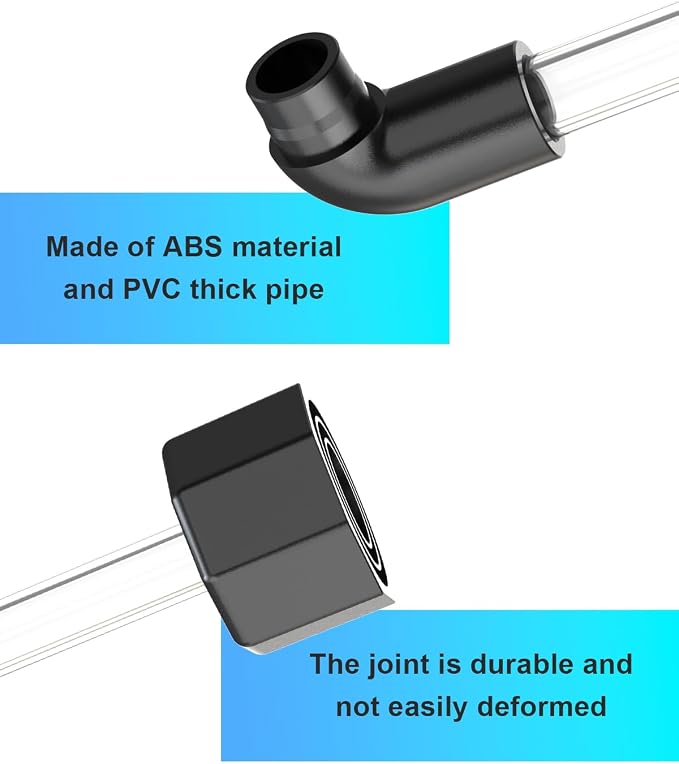 AC Drain Line Cleaner Tool, HVAC to PVC AC Line Cleaner | AC Drain Line Unclogger, HVAC Duct Cleaning Kit