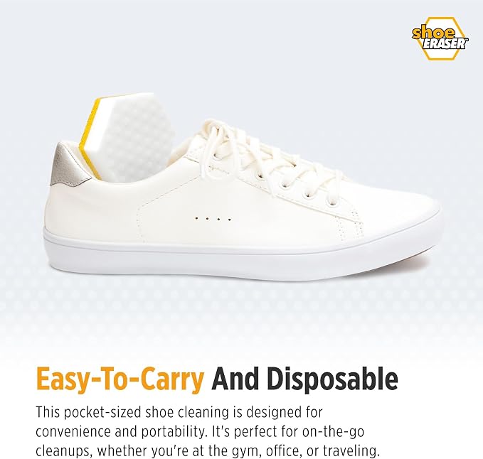 Sneaker Eraser - Shoe Cleaner Sponge for Effortless Shoe Maintenance, Effective Sneaker Erasers for Quick Cleaning, Compact and Convenient Shoe Care Solution (8 Pack)